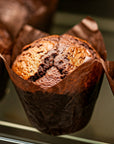 Muffin Cases Tulip 100s Brown