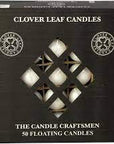 Candles White Floating 5 x 3cm 50s