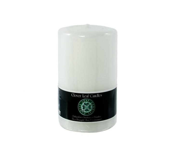Candles Pillar White 7.5 x13cm