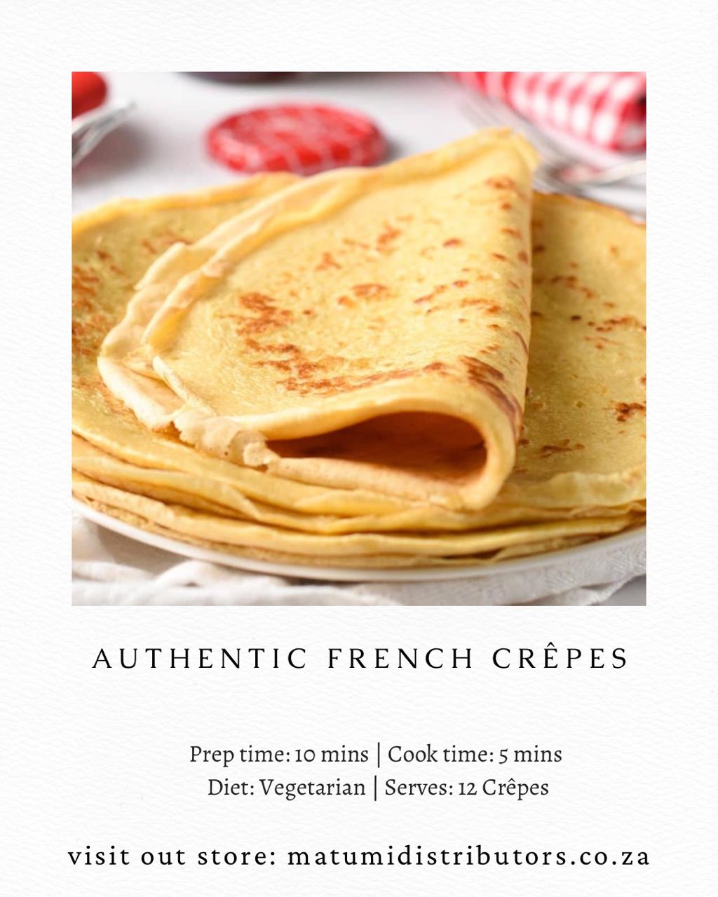 Authentic French Crêpes: The Timeless Recipe You Need to Try