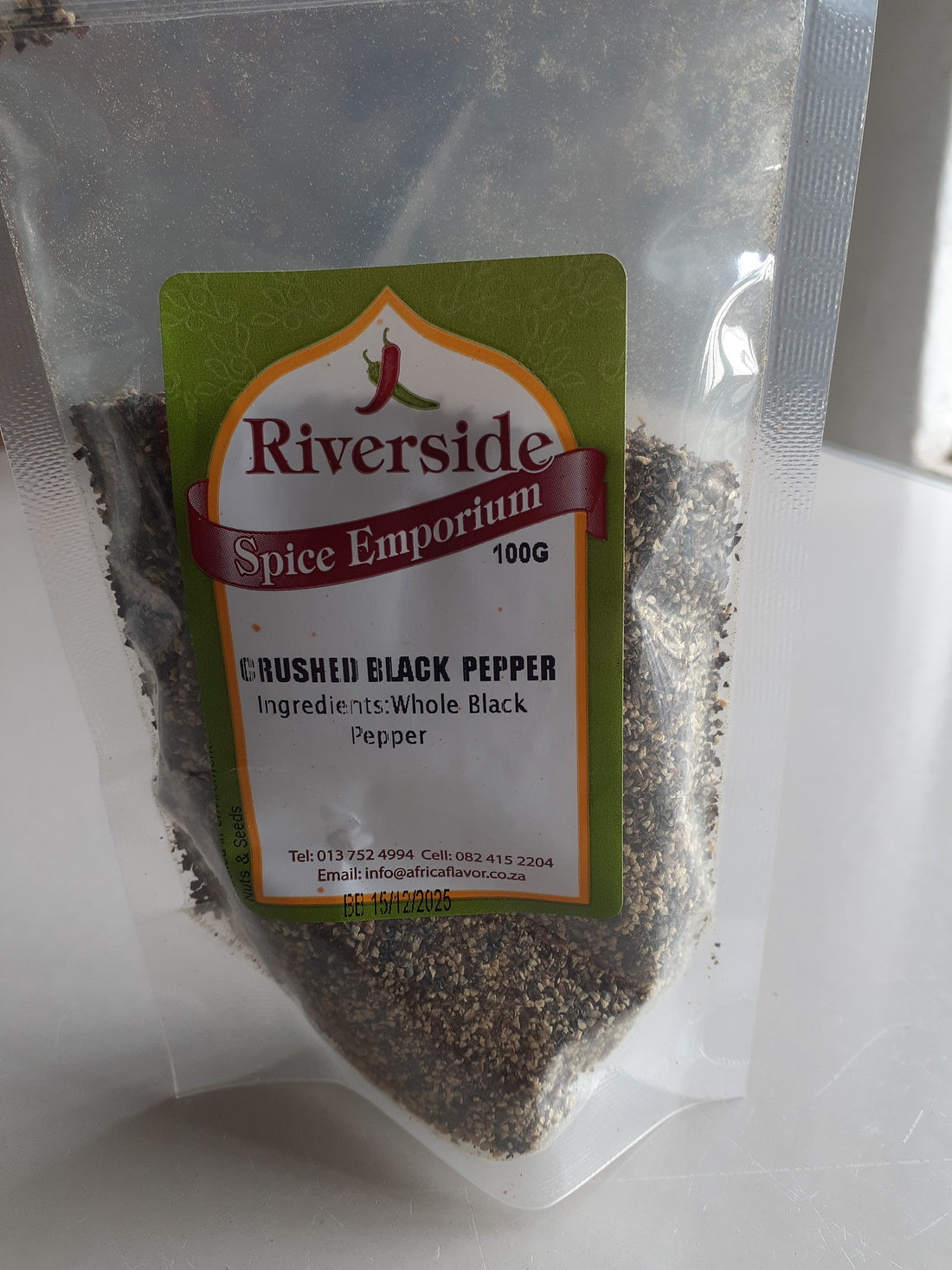 Spices Black Pepper Coarse 100g