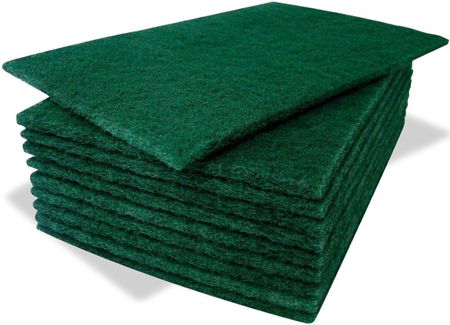 Pot Scourers Industrial  Green 10's