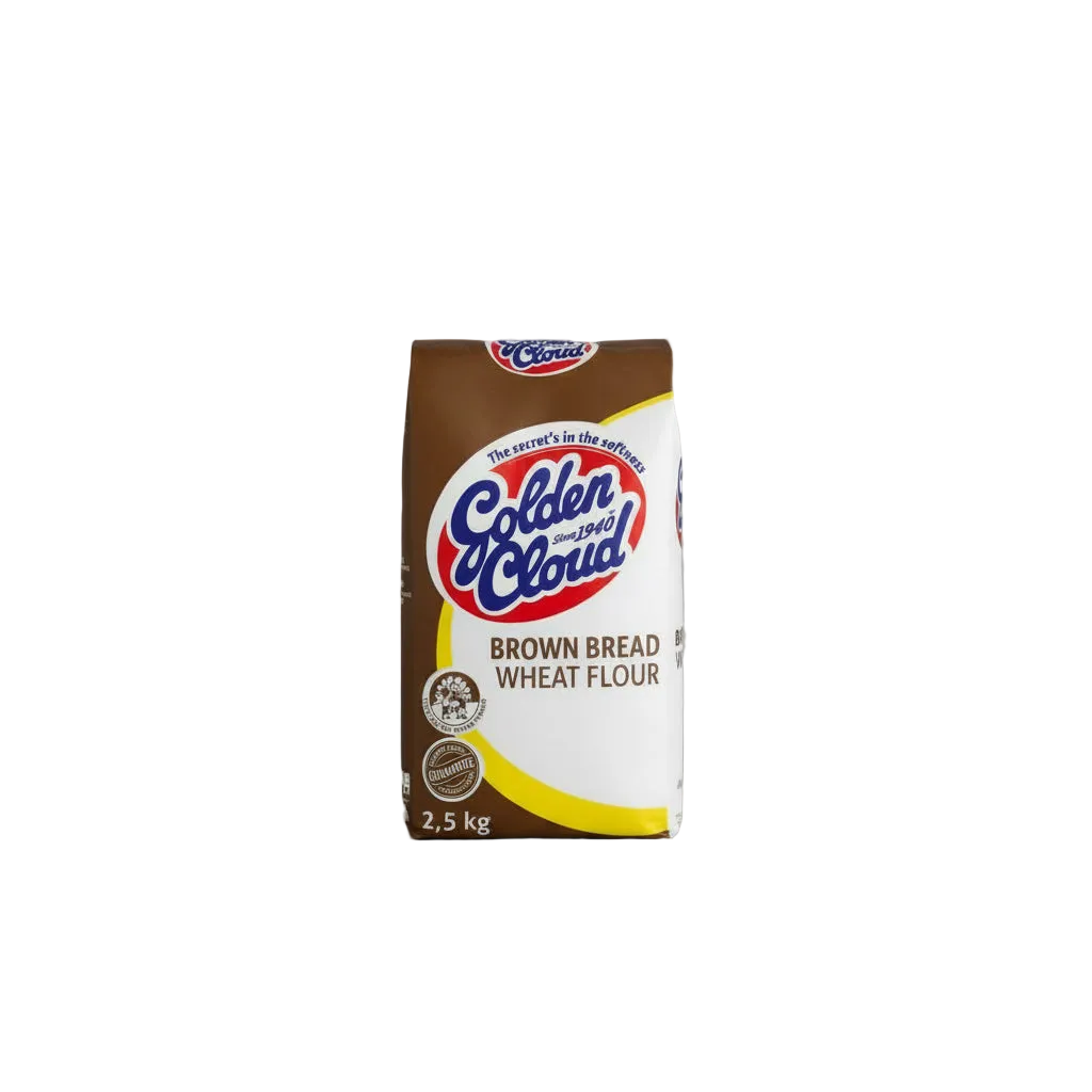 Brown Bread Wheat Flour 2.5kg - Golden Cloud