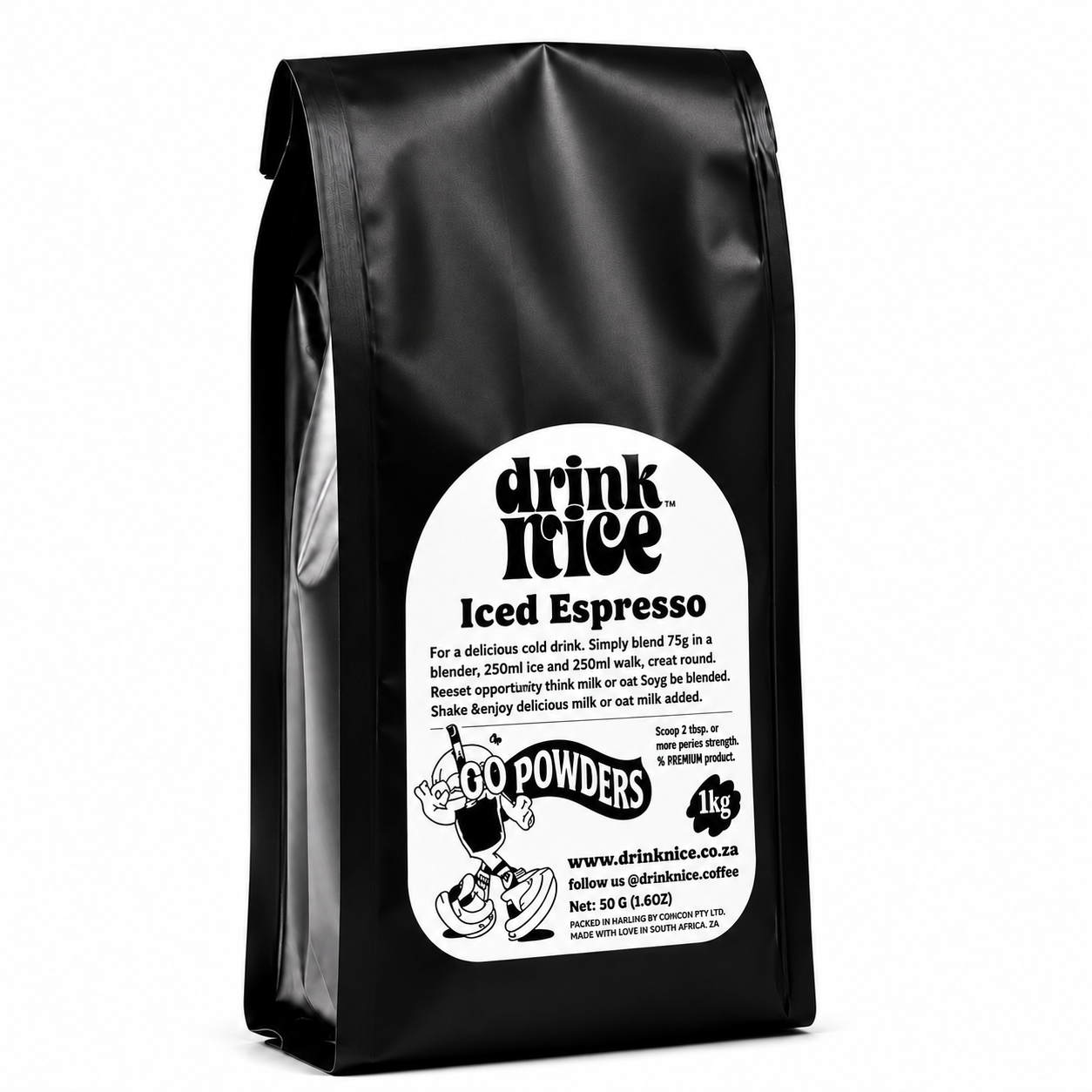 N'ice Frappe &amp; Latte Powders 1kg