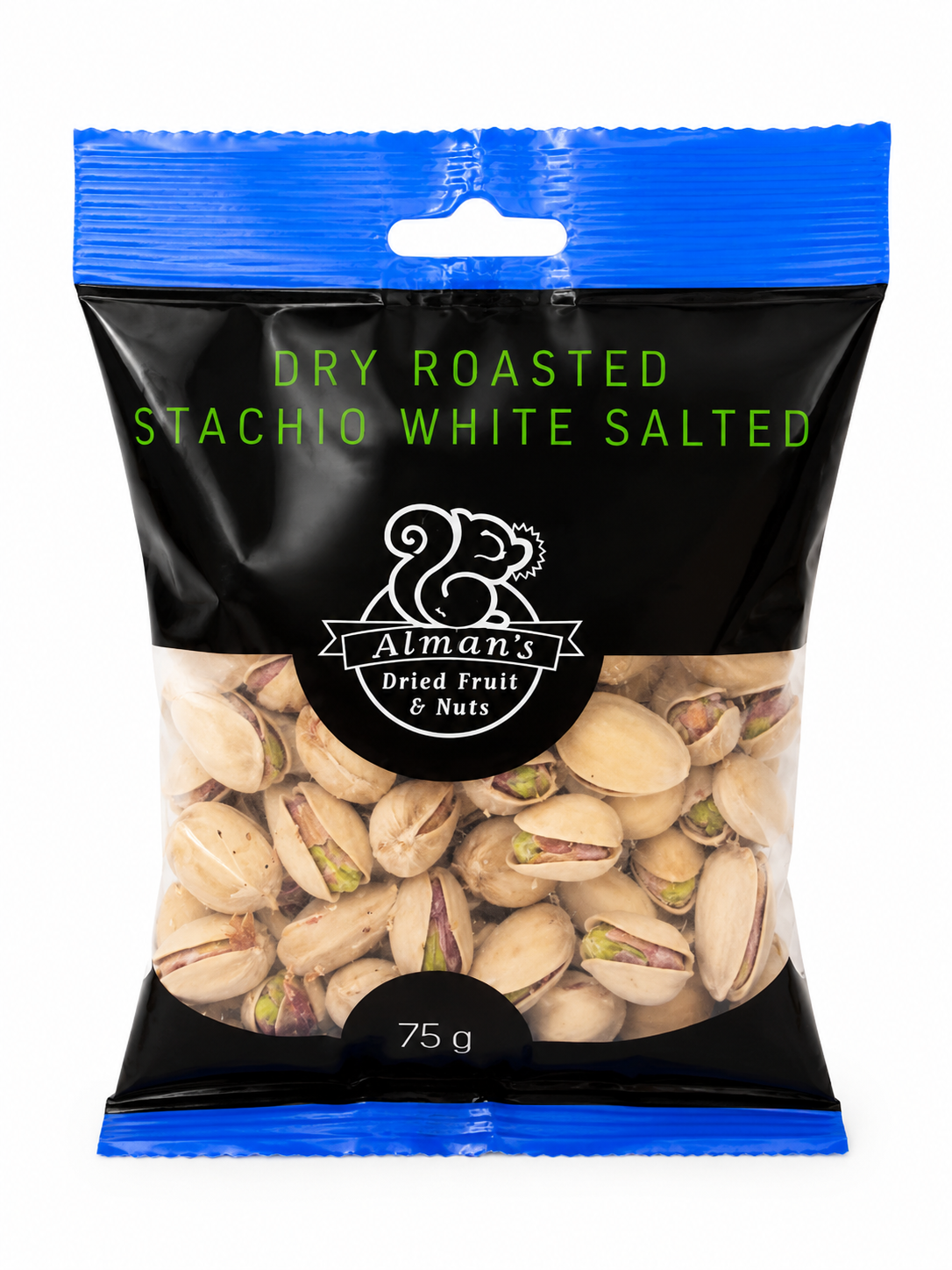 Nuts Pistachio 75g - Alman's dried fruit &amp; nuts