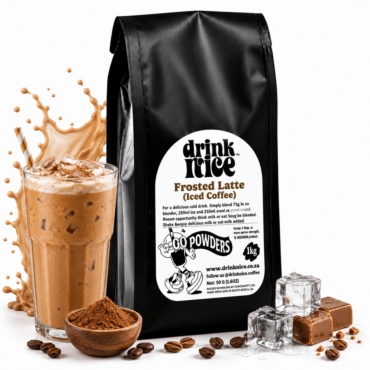 N'ice Frappe &amp; Latte Powders 1kg