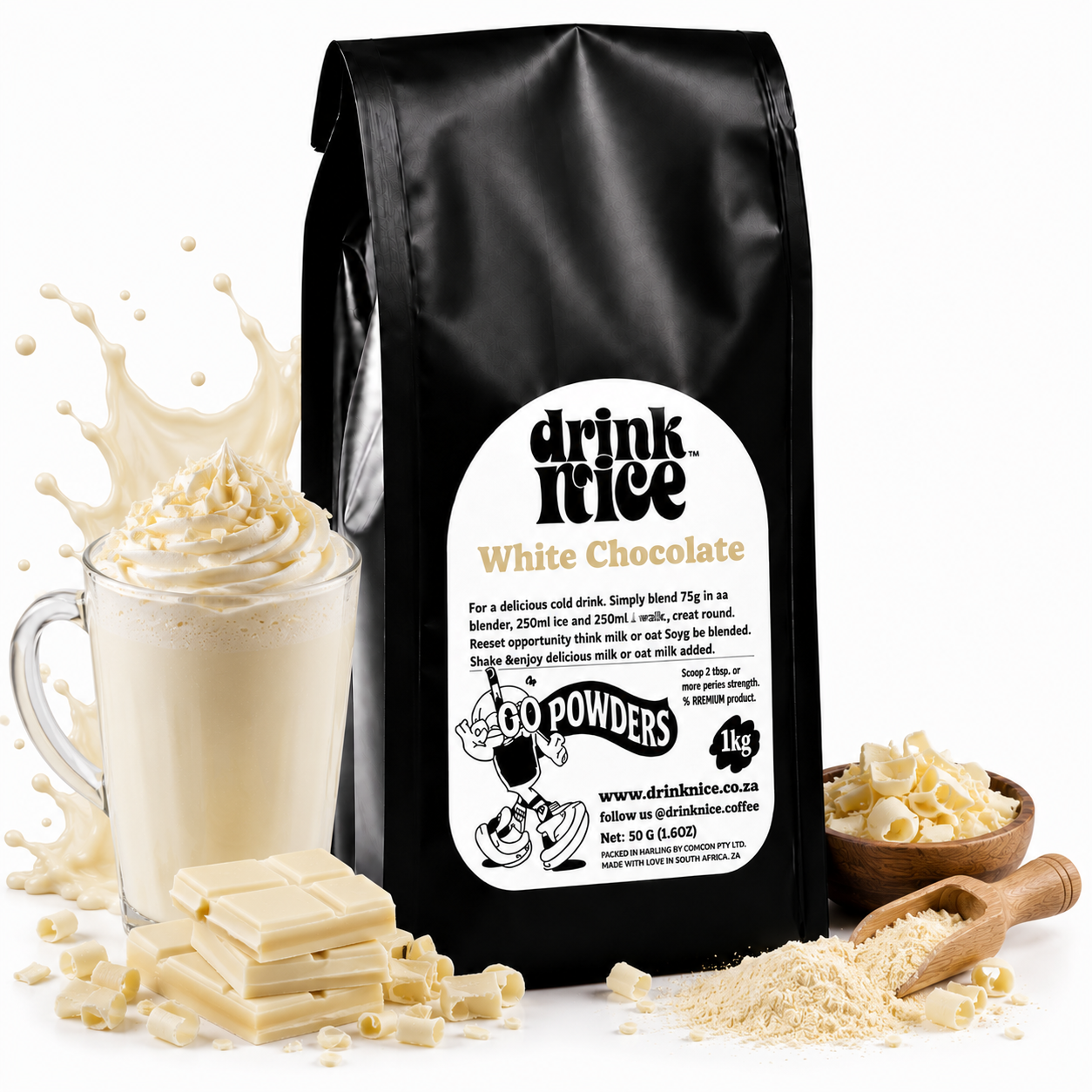 N'ice Frappe &amp; Latte Powders 1kg