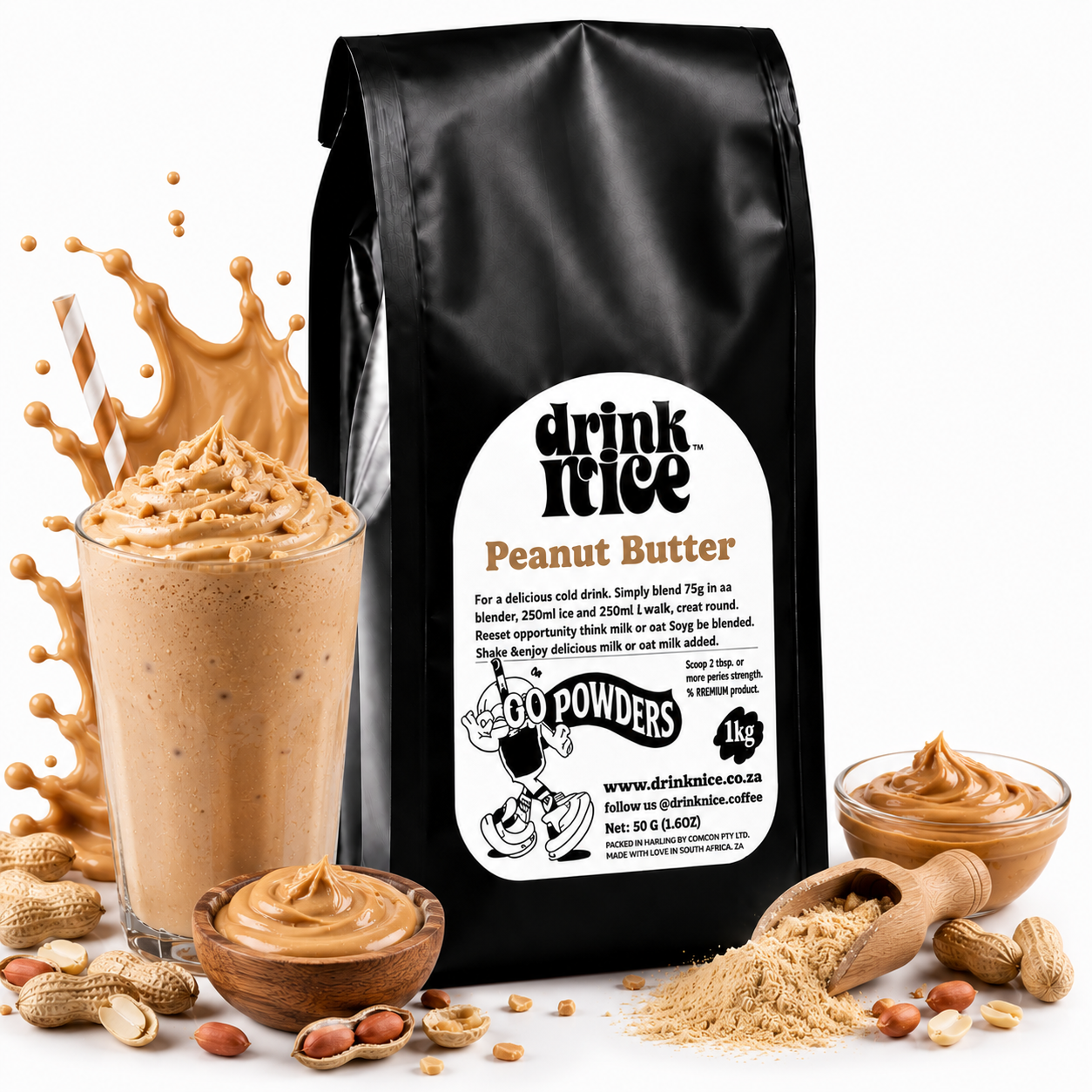 N'ice Frappe &amp; Latte Powders 1kg