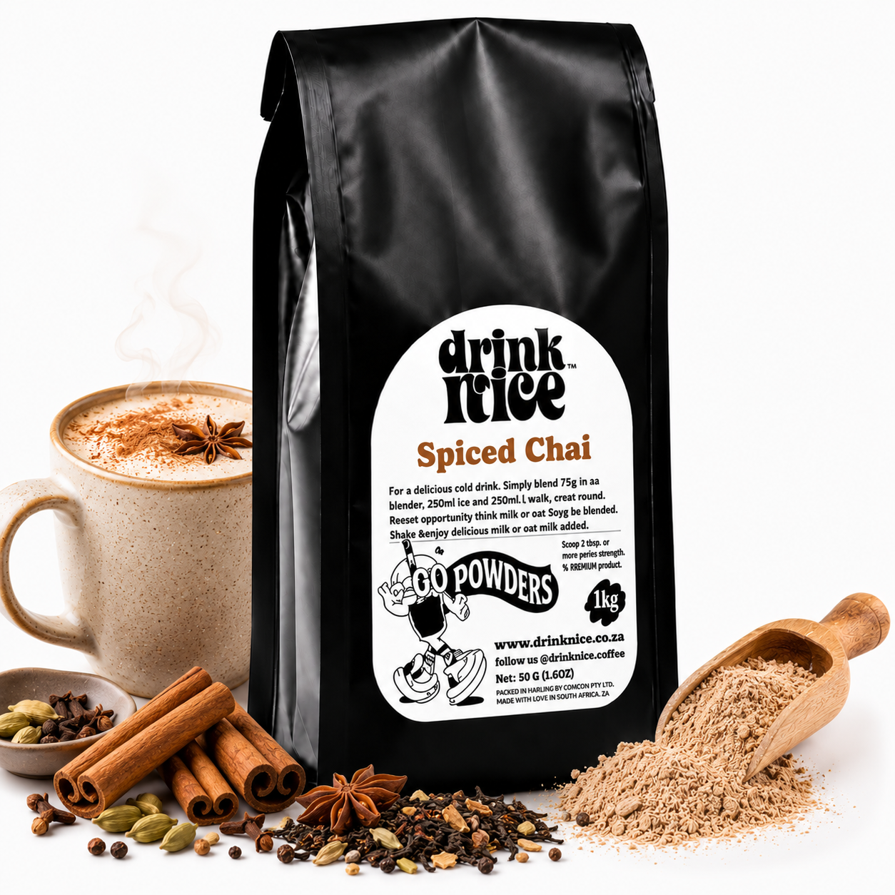 N'ice Frappe &amp; Latte Powders 1kg