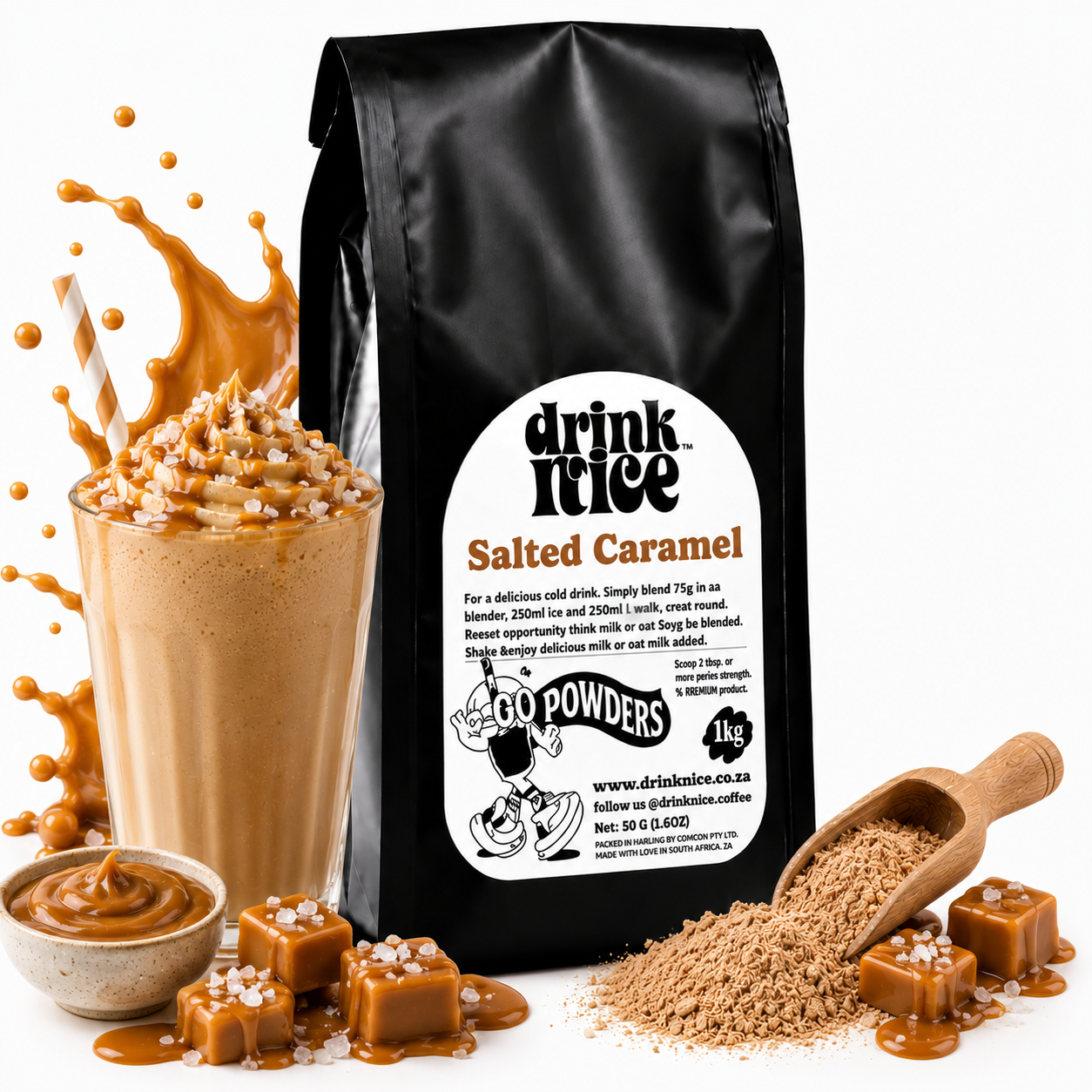 N'ice Frappe &amp; Latte Powders 1kg