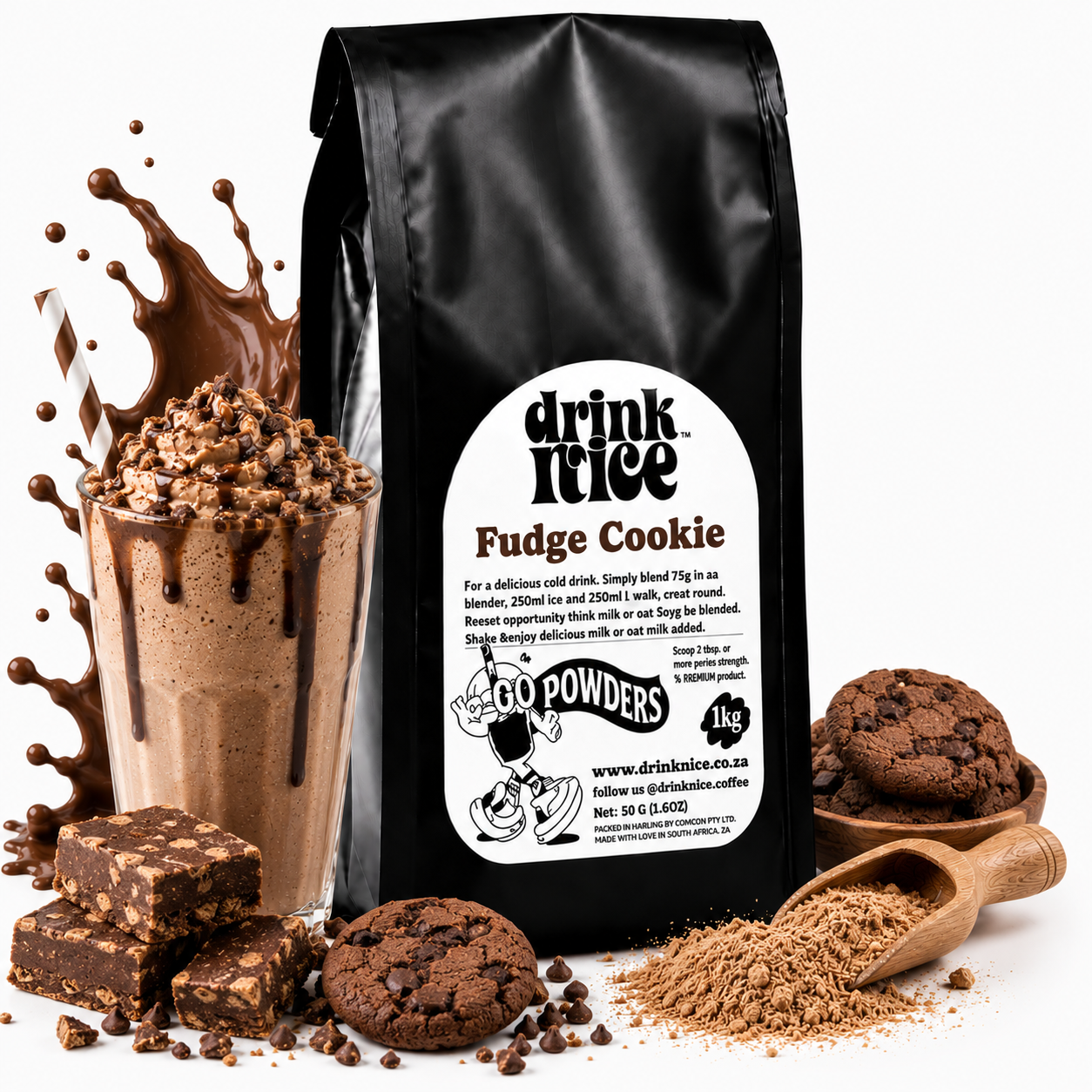 N'ice Frappe &amp; Latte Powders 1kg