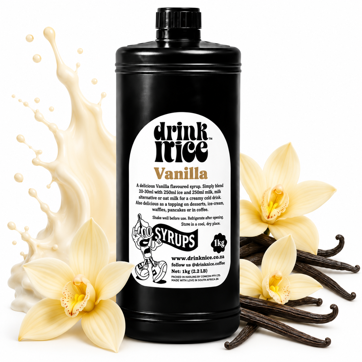 N'ice Coffee Syrups 1kg