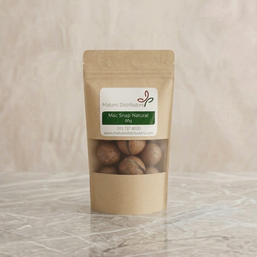 Nuts Macadamia Snap Natural 60g