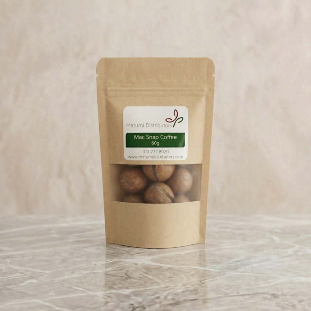 Nuts Macadamia Snap Coffee 60g