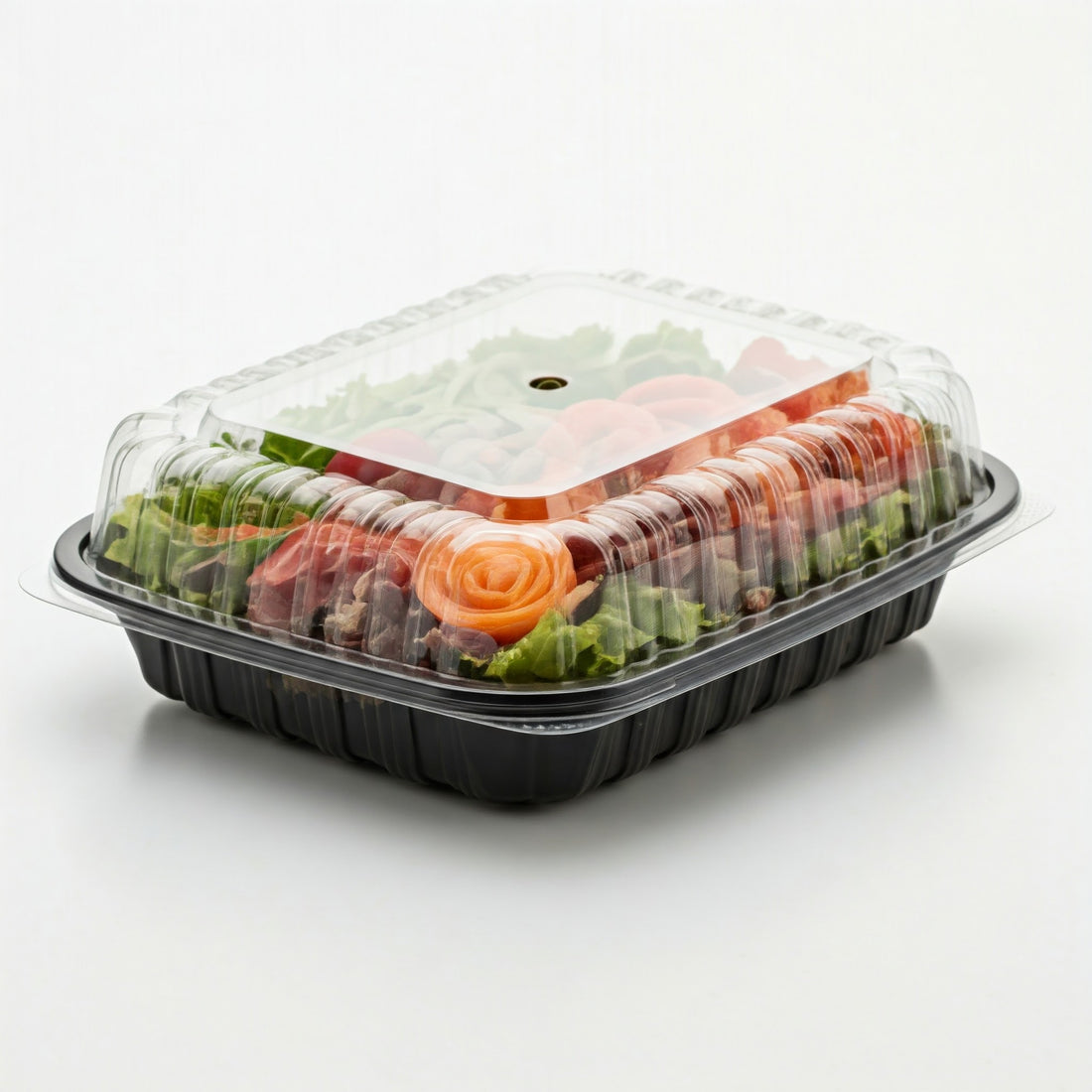 Deli Tray & Lid 500ml 350s