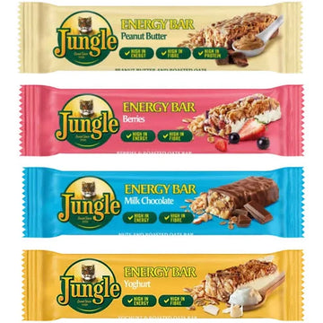 Choc Jungle Energy Bars 30's
