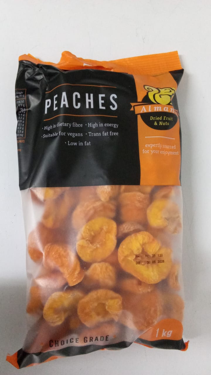 Dry Fruit Peaches Peeled 1kg