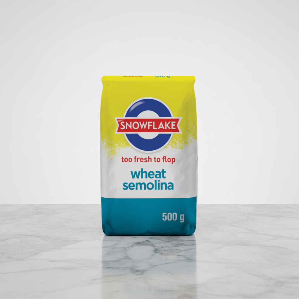 Semolina Wheat Flour 500g - Snowflake