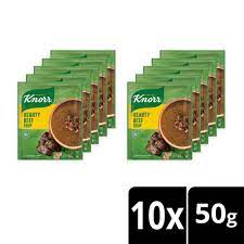 Soup Knorr 10x62g Hearty Beef