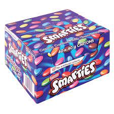 Choc Smarties 40x40g