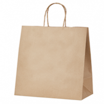 Mini Paper Carrier Bags with a rope handle