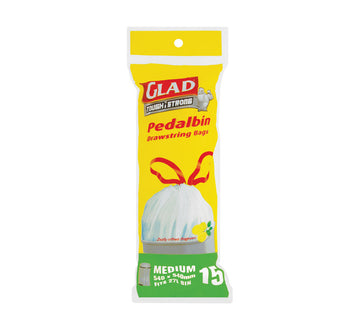 Bags Glad Peddle Bin Liners 15s