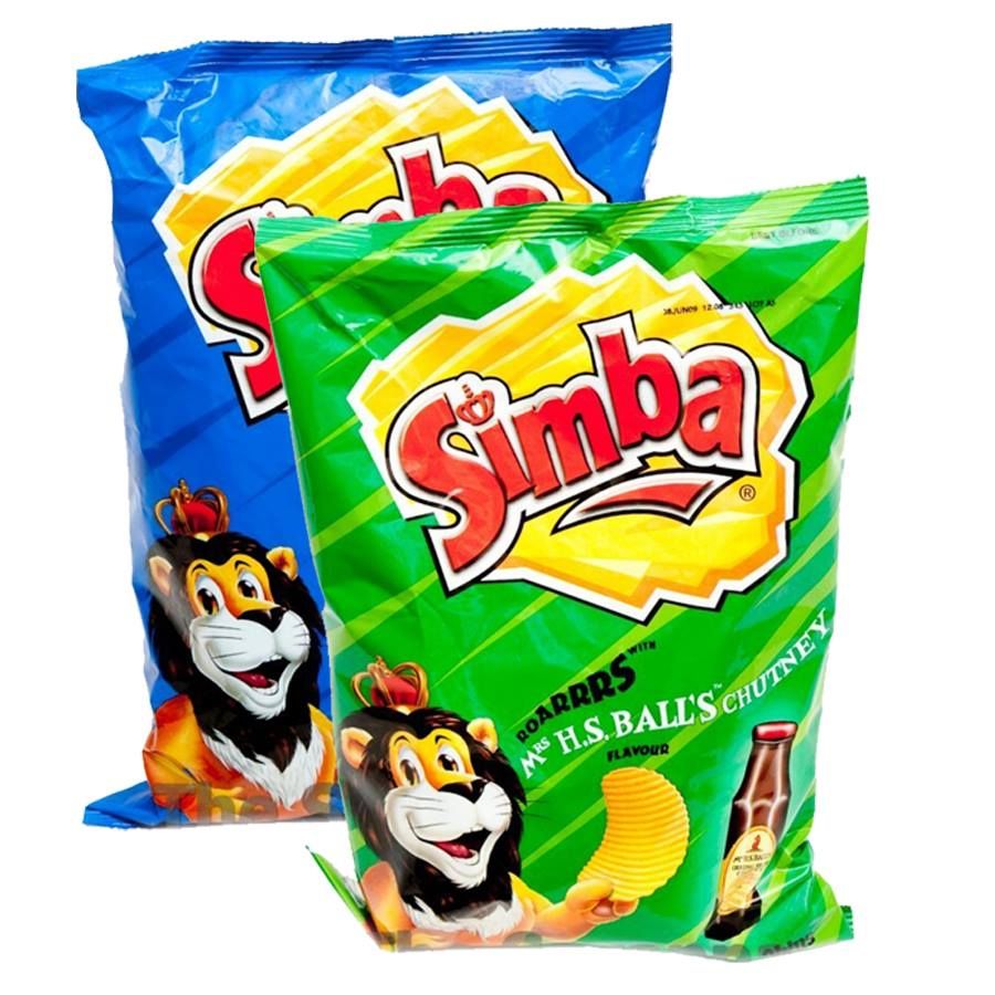 Chips Simba Assorted 125g