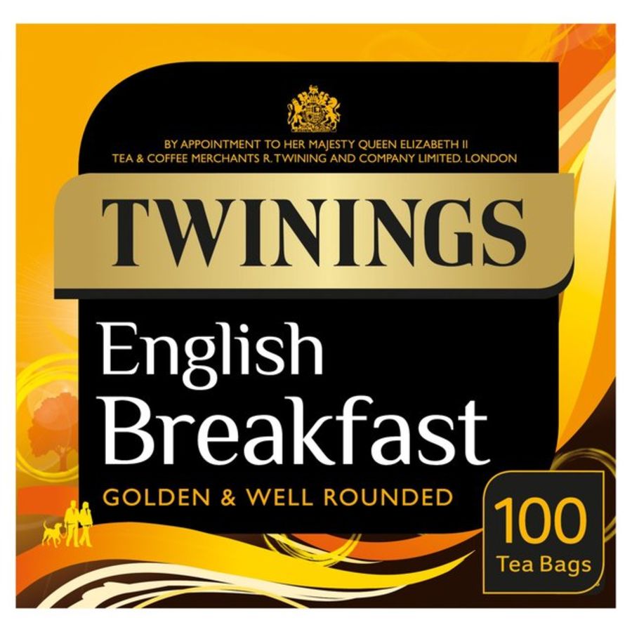 Twinings English Breakfast Tea 100s