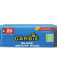 Refuse Bags Black Garbie 20s